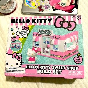 Hello Kitty 2 Sets of Different Builds. Sweet shop & the other a Pool Party.